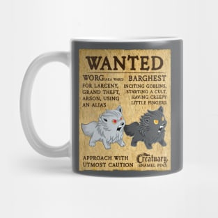 WANTED: Worg and Barghest Mug